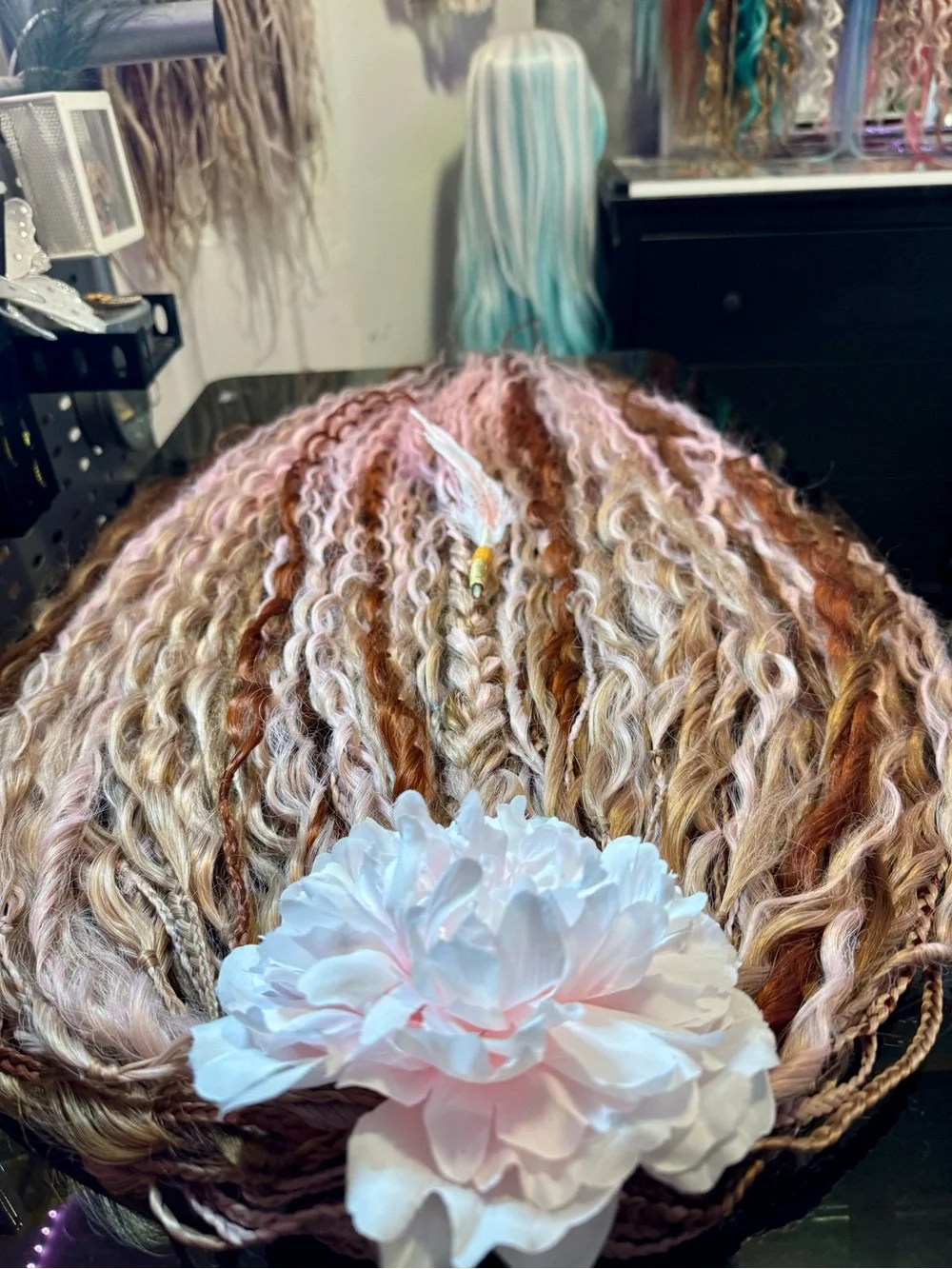 Handmade stylish braided